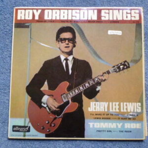 ROY ORBISON JERRY LEE LEWIS & TOMMY ROE - ROY ORBISON SINGS LP - Nr MINT UK Stereo