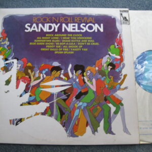 SANDY NELSON - ROCK 'N ROLL REVIVAL LP - Nr MINT A1/B1 UK