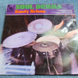 SANDY NELSON - SOUL DRUMS LP - VG+ UK STEREO 1968