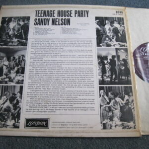 SANDY NELSON - TEEN AGE HOUSE PARTY LP - Nr MINT UK MONO 1962