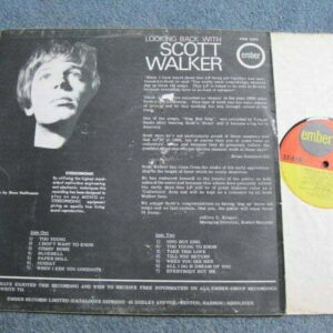 LOOKING BACK WITH SCOTT WALKER LP - Nr MINT A1/B1 UK