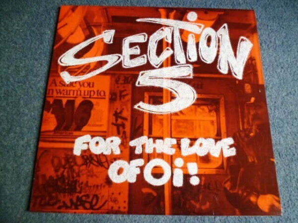 SECTION 5 - FOR THE LOVE OF Oi! LP - MINT UK  PUNK Oi!