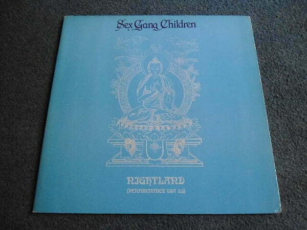 SEX GANG CHILDREN - NIGHTLAND (PERFORMANCE USA 83) LP - Nr MINT- A1/B1 UK  PUNK GOTH
