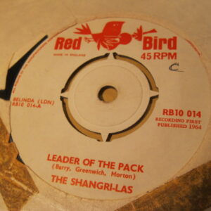 THE SHANGRI-LAS - LEADER OF THE PACK 7" - EXC ORIG 1964