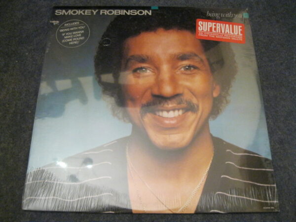 SMOKEY ROBINSON - BEING WITH YOU LP - MINT SEALED SOUL ORIG