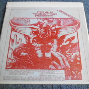 THE STEVE MILLER BAND - THE MIDNIGHT TOKER LP - Nr MINT LIVE  PSYCH