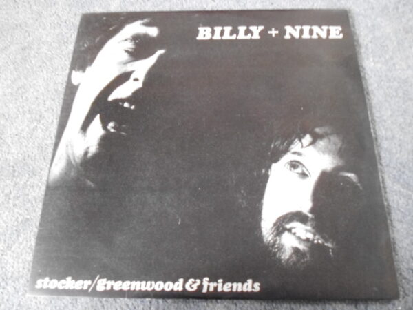 STOCKER - GREENWOOD & FRIENDS - BILLY + NINE LP - Nr MINT UK  ROCK FOLK