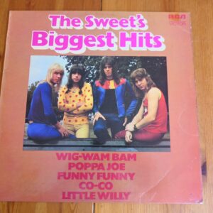 THE SWEET - THE SWEET'S BIGGEST HITS LP - Nr MINT UK