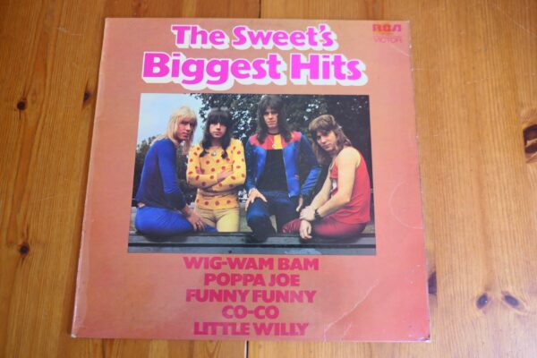 THE SWEET - THE SWEET'S BIGGEST HITS LP - Nr MINT UK