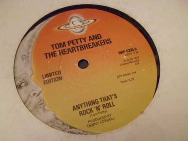TOM PETTY AND THE HEARTBREAKERS - ANYTHING THAT'S ROCK 'N' ROLL 12" - EXC+ UK