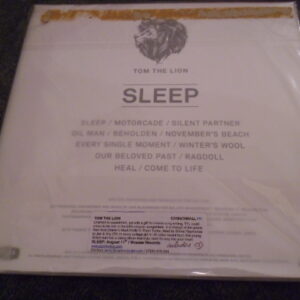 TOM THE LION - SLEEP White Vinyl 2LP + 2CD - NEW SEALED MINT INDIE