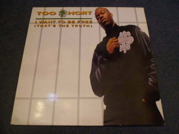 TOO $HORT - I WANT TO BE FREE (THAT'S THE TRUTH) 12" - Nr MINT UK  RAP HIP HOP