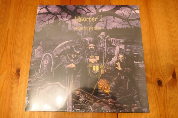 USURPER - USURPER II: SKELETAL SEASON Clear Vinyl LP - MINT SEALED THRASH DEATH METAL