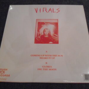 VIRALS - SELF TITLED Red Vinyl 12" EP - MINT SEALED NEW INDIE