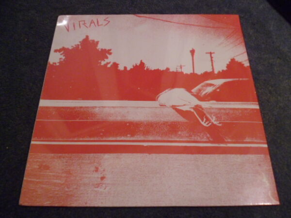 VIRALS - SELF TITLED Red Vinyl 12" EP - MINT SEALED NEW INDIE