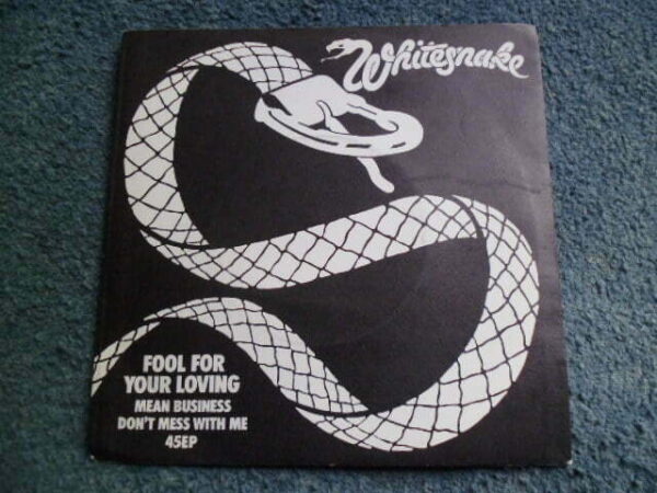 WHITESNAKE - FOOL FOR YOUR LOVING 7" EP - Nr MINT UK 1979