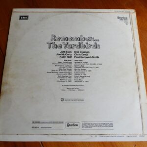 THE YARDBIRDS - REMEMBER...THE YARDBIRDS LP - EXC+ A1/B1 UK BECK CLAPTON