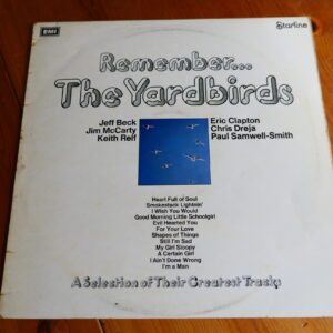 THE YARDBIRDS - REMEMBER...THE YARDBIRDS LP - EXC+ A1/B1 UK BECK CLAPTON
