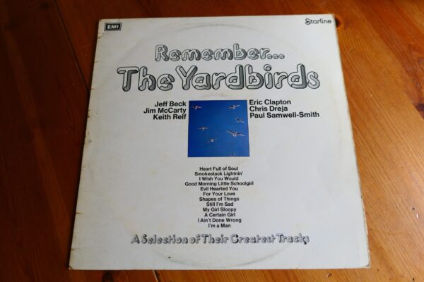 THE YARDBIRDS - REMEMBER...THE YARDBIRDS LP - EXC+ A1/B1 UK BECK CLAPTON