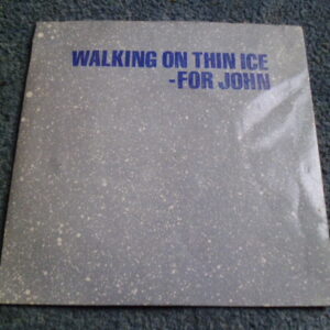 YOKO ONO - WALKING ON THIN ICE 7" - VG+ UK