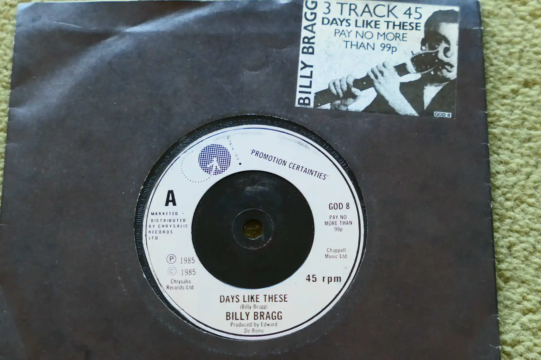 Billy_Bragg_Days_Like_These_7_vinyl_record