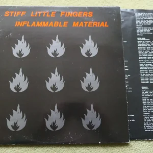 STIFF LITTLE FINGERS - INFLAMMABLE MATERIAL LP - Nr MINT/EXC+ A1/B2 UK 1979 ORIG  PUNK