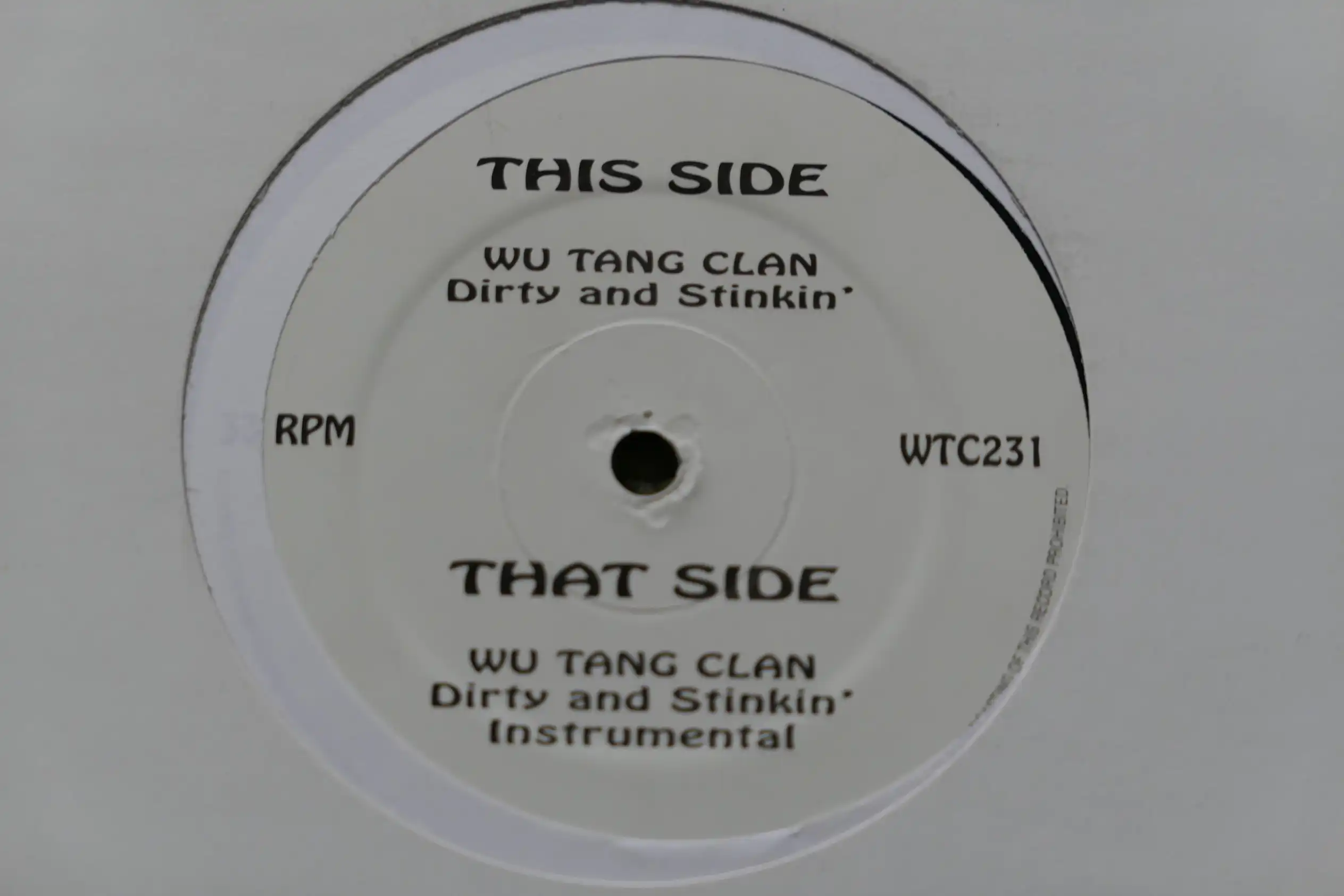 Wu_Tang_Clan_Dirty_and_Stinkin_12_vinyl_record