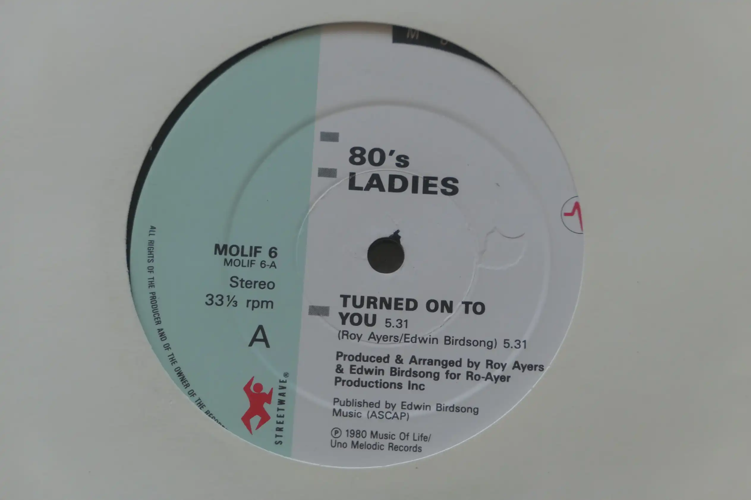 80s_Ladies_Turned_On_To_You_12_vinyl_record