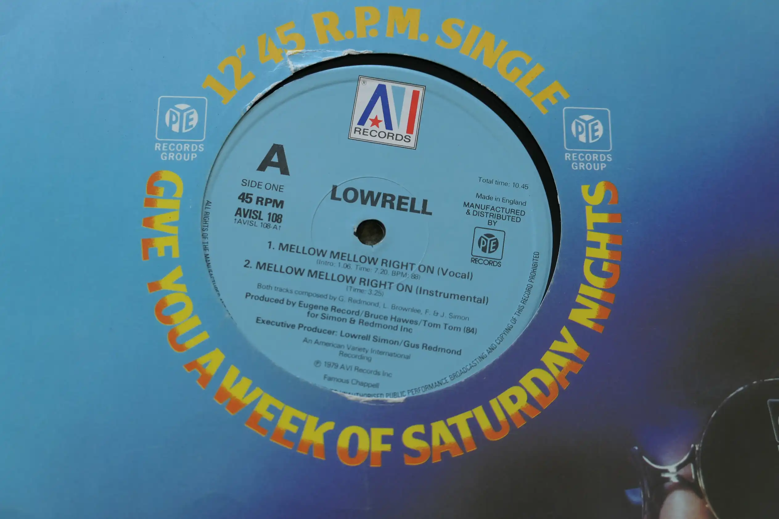 Lowrell_Mellow_Mellow_Right_On_12_vinyl_record