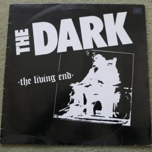 THE DARK - THE LIVING END LP - Nr MINT UK 1982  PUNK
