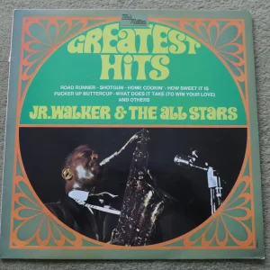 JR. WALKER & THE ALL STARS - GREATEST HITS LP - Nr MINT A1/B1 UK SOUL MOTOWN