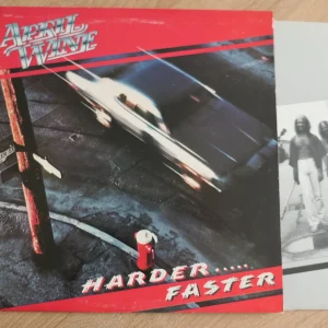 APRIL WINE - HARDER....FASTER LP - Nr MINT UK 1979  ROCK METAL