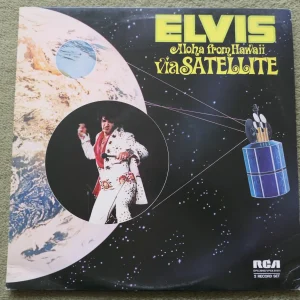 ELVIS PRESLEY - ALOHA FROM HAWAII VIA SATELLITE 2LP - Nr MINT UK ORIG 1973
