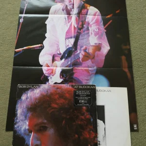 BOB DYLAN - AT BUDOKAN 2LP + POSTER + BOOK - Nr MINT UK 1979