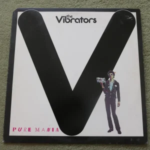 THE VIBRATORS - PURE MANIA LP - Nr MINT US ORIG 1977 PUNK