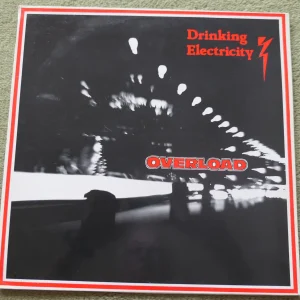 DRINKING ELECTRICITY - OVERLOAD LP - Nr MINT A1/B1 1982 ROCK ELECTRONICA POST PUNK