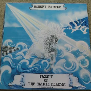 ROBERT HUNTER - FLIGHT OF THE MARIE HELENA LP - Nr MINT 1985 GRATEFUL DEAD