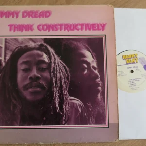 SAMMY DREAD - THINK CONSTRUCTIVELY LP - EXC+ 1982  DUB REGGAE SCIENTIST