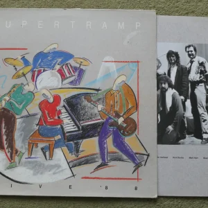 SUPERTRAMP - LIVE '88 LP - Nr MINT/EXC+ A1/B1 UK 1988 RICK DAVIES