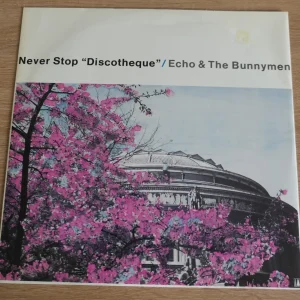 ECHO AND THE BUNNYMEN - NEVER STOP 12" - Nr MINT UK 1983 POST PUNK NEW WAVE