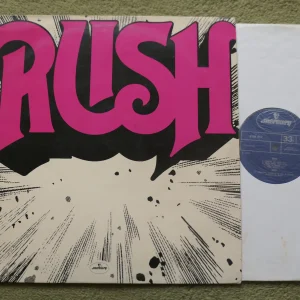 RUSH - DEBUT LP - Nr MINT 1Y1/2Y1 UK 1974 ORIG  PROG  ROCK