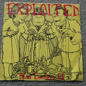 THE EXPLOITED - RIVAL LEADERS EP 7" - Nr MINT UK 1983 PUNK WATTIE