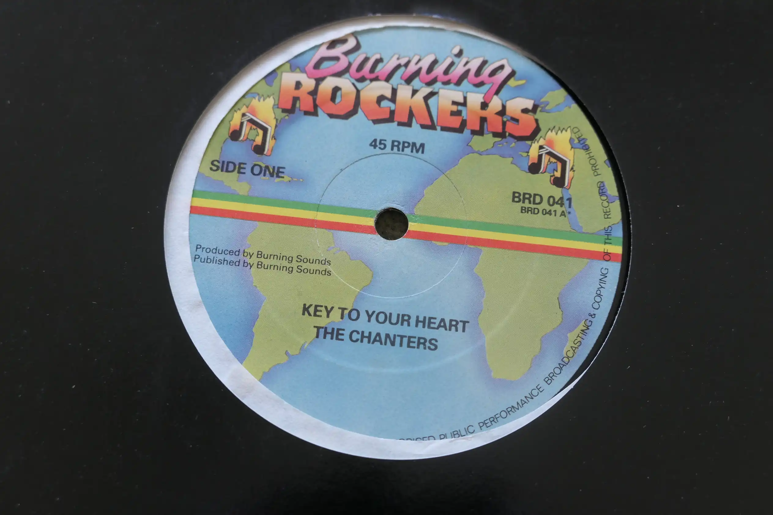 Chanters_Key_To_Your_Heart_12_vinyl_record