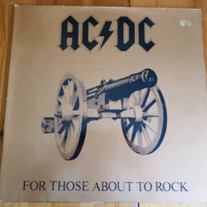 AC/DC - FOR THOSE ABOUT TO ROCK LP - Nr MINT  ROCK METAL