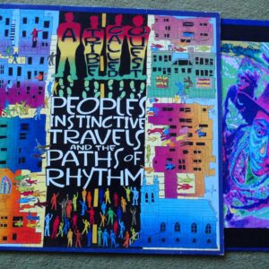 A TRIBE CALLED QUEST - PEOPLE'S INSTINCTIVE TRAVELS AND THE PATHS OF RHYTHM LP - Nr MINT A1/B1 UK RAP HIP HOP
