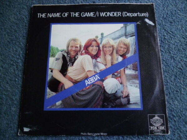 ABBA - THE NAME OF THE GAME 7" - Nr MINT 1977