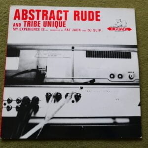 ABSTRACT RUDE and TRIBE UNIQUE - MY EXPERIENCE IS... 12" - Nr MINT 1997  RAP HIP HOP