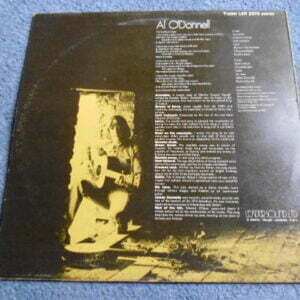 AL O'DONNELL - DEBUT LP - Nr MINT UK 1972 FOLK