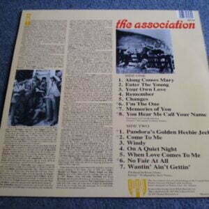 THE ASSOCIATION'S GOLDEN HEEBIE-JEEBIES LP - Nr MINT UK