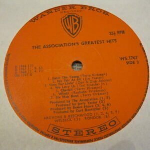 THE ASSOCIATION - GREATEST HITS LP - Nr MINT A1 UK PSYCH